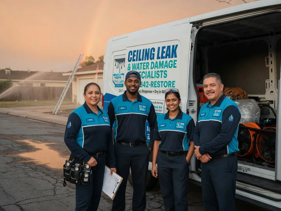 Ceiling Leak Cleanup company in Laneville, TX